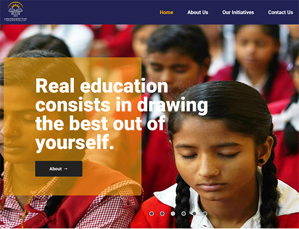links education Website Design