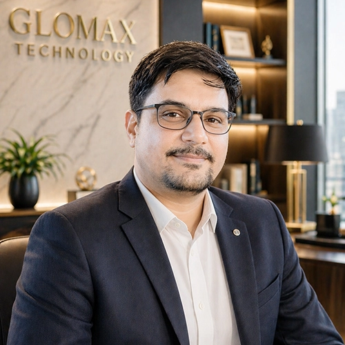 glomax technology founder narender jakhar